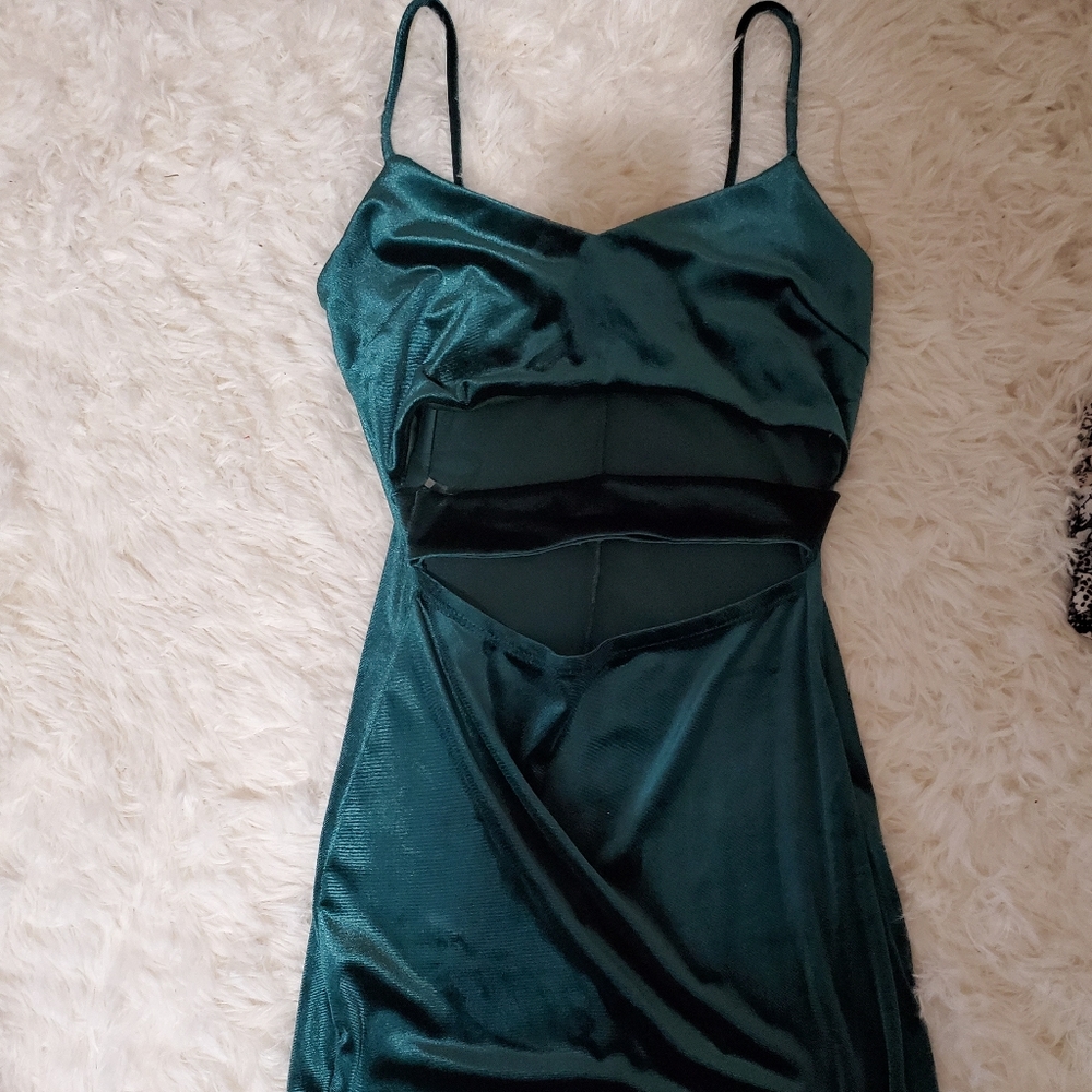 Green dress